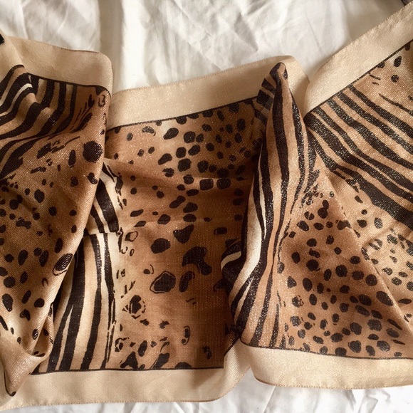 Accessories - Carlisle animal print Scarf